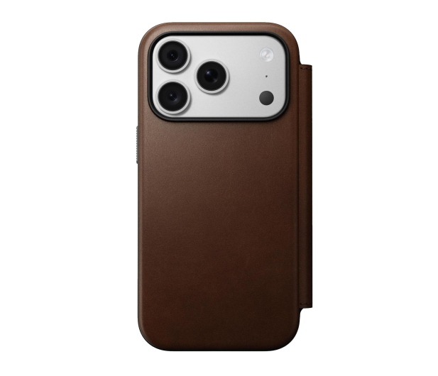 Nomad Modern Leather Folio do iPhone 18 Pro / 17 Pro MagSafe (brow - 1586560 - zdjęcie